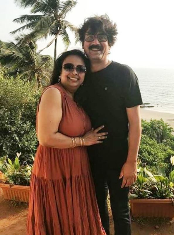 Prateek Trivedi and His Wife