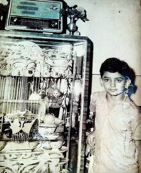 Shahnawaz Pradhan in childhood