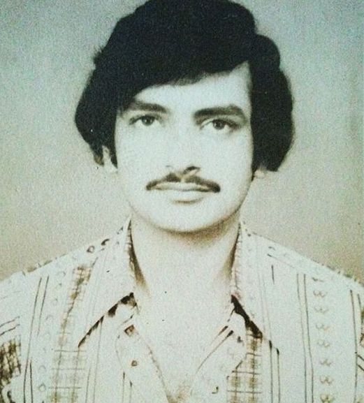 Shahnawaz Pradhan in his younger days