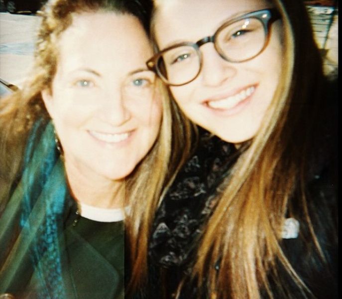 Zoe Levin with her Mother