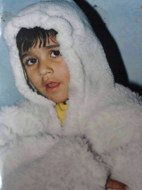 A Childhood Picture of Ayushmaan Saxena