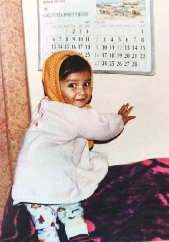 A Childhood Picture of Sauraseni Maitra