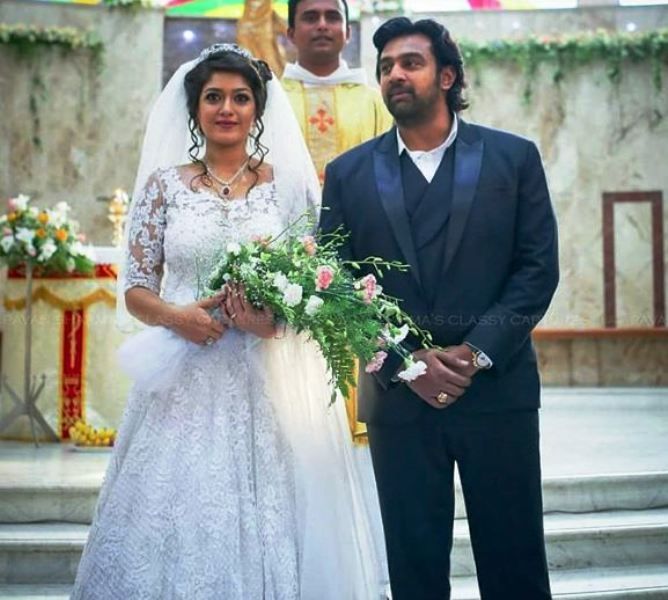 Chiranjeevi Sarja and Meghana Raj's Wedding Picture