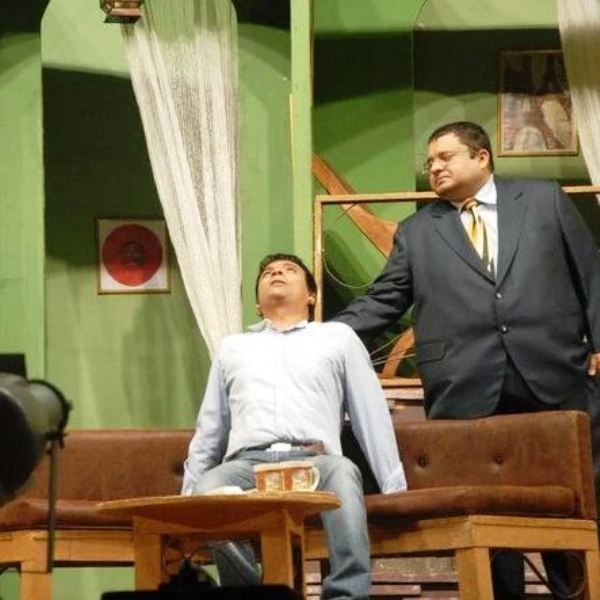 Jagesh Mukatia in a Theatre Play