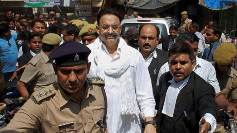 Mukhtar Ansari in Police Custody