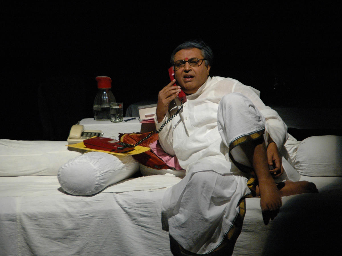 Mukhyamantri Chandru in the Kannada play, Mukhyamantri
