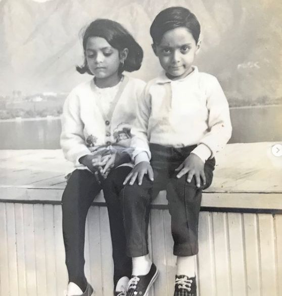 Rahul Bose in his childhood