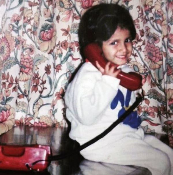 Sauraseni Maitra's Childhood Picture