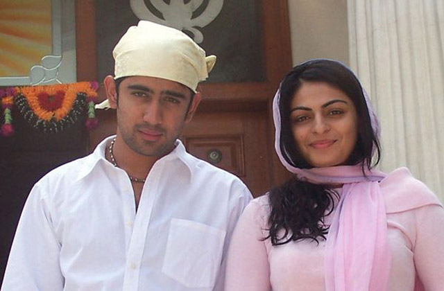 Amit Sadh with Neeru Bajwa