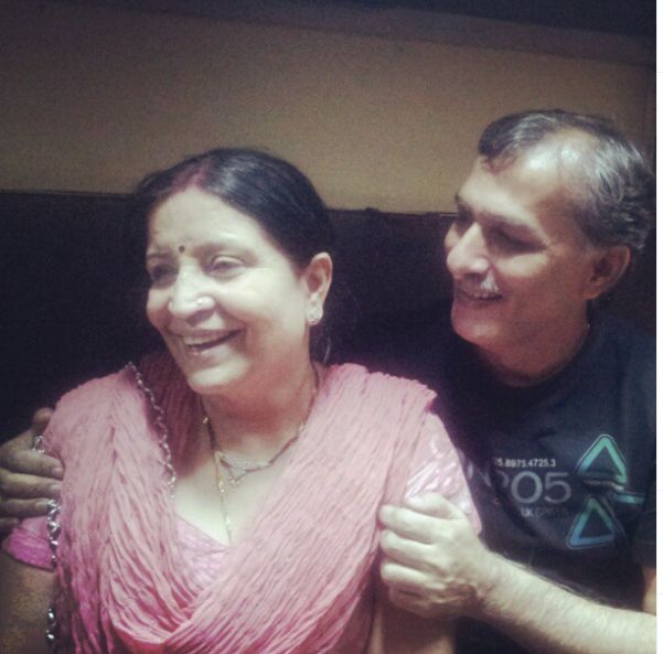 Avinash Tiwary's parents