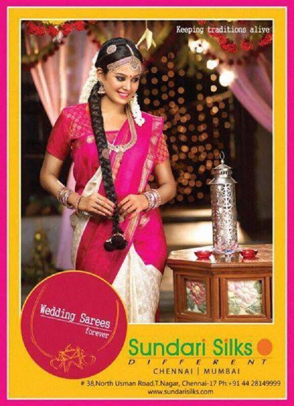 Chandini Tamilarasan in an Ad Campaign
