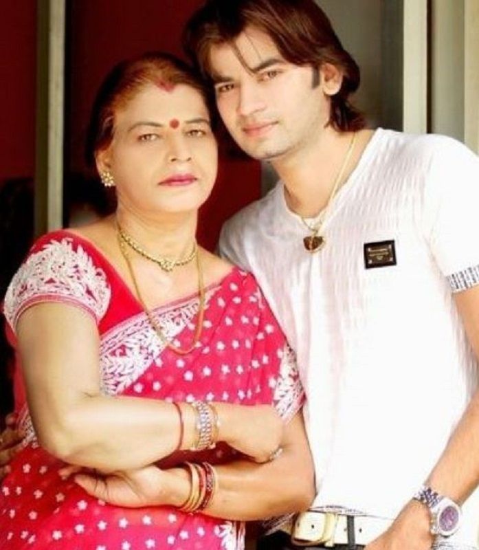 Dr Abhinit Gupta With His Mother