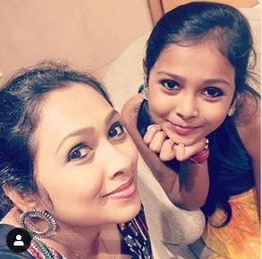 Jayashree Rao with her daughter