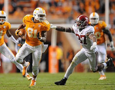 Mychal Rivera Playing for Tennessee Volunteers