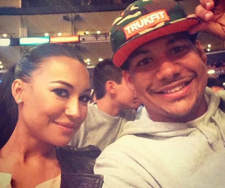 Naya Rivera with her Brother