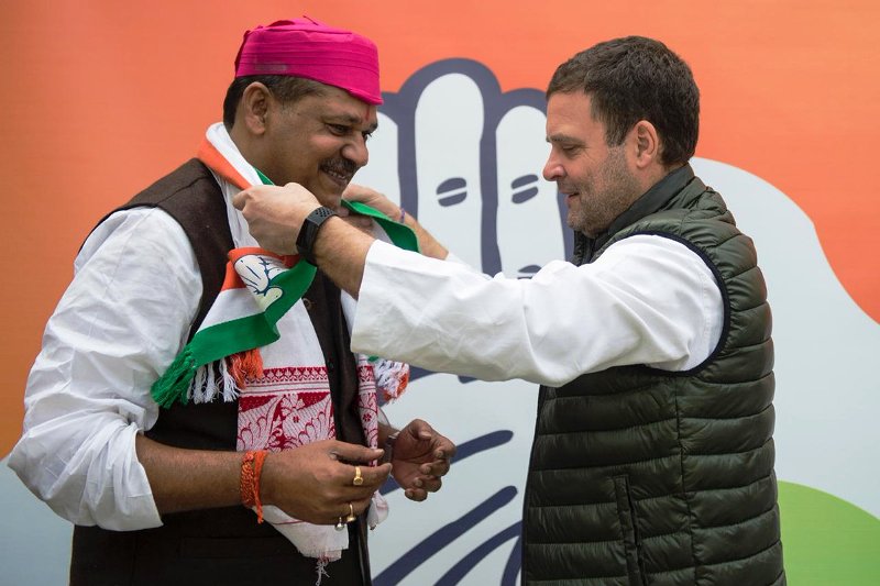 Rahul Gandhi welcomes Kirti Azad in the party