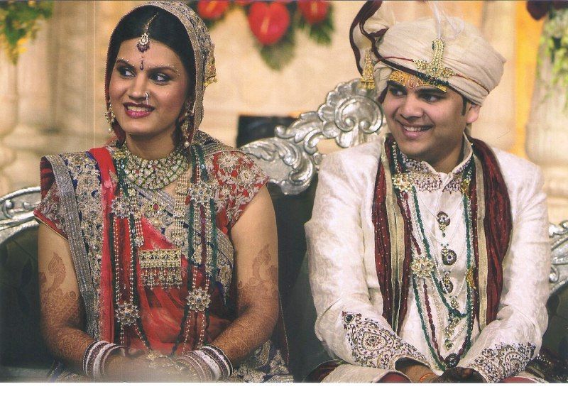 Ritu Taparia Bagree with her husband