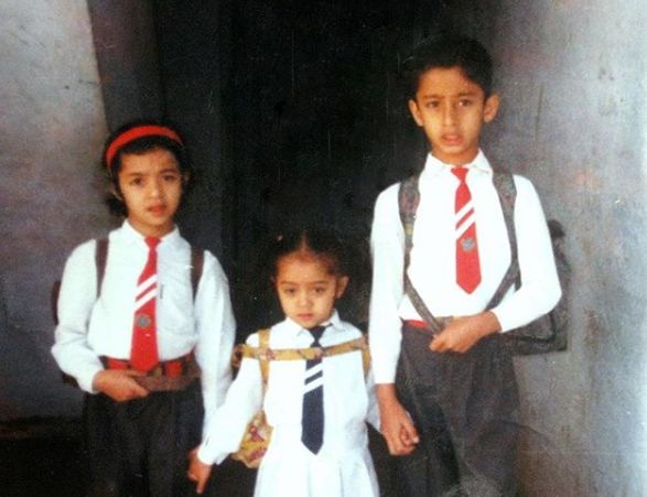 Shaheer Sheikh in his school days
