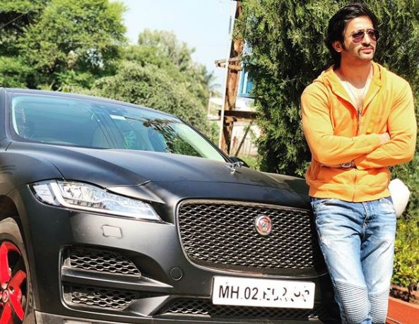 Shaheer Sheikh with his car