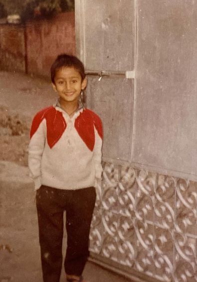 Shaheer Sheikh's childhood picture