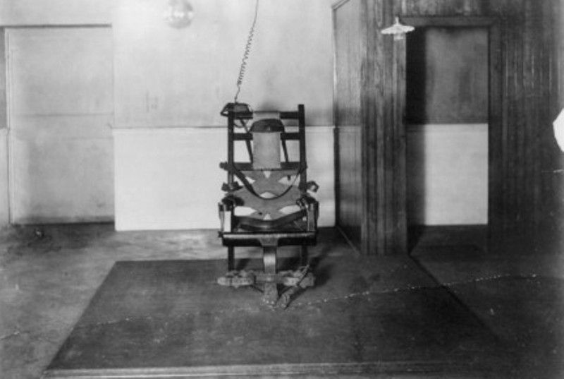 The Electric Chair Used to Electrocute George Stinney Jr
