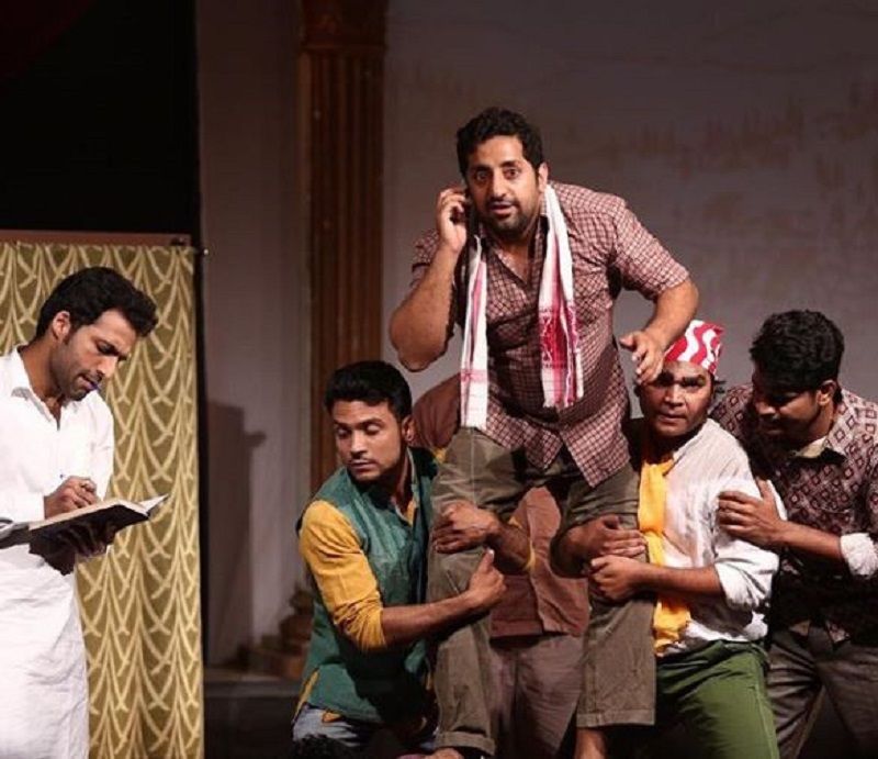 Vikram Kochhar in a Theatre Play