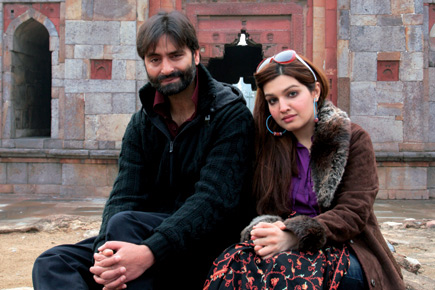 Yasin Malik with wife