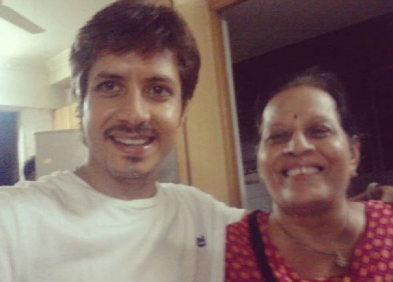 Amit Mistry With His Mother