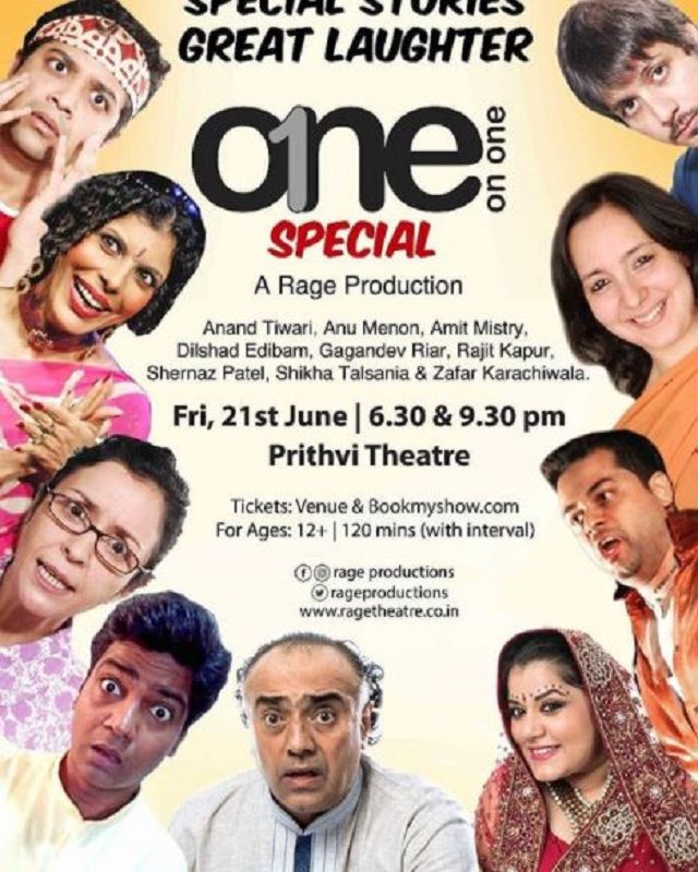 Amit Mistry in a Theatre Play