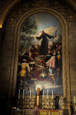 Canvas for the Altar at Church of San Francisco El Grande
