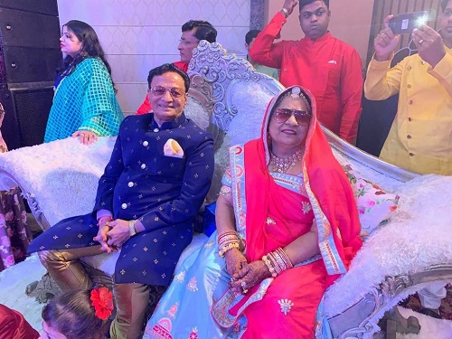 Dr Gautam Bhansali's Parents