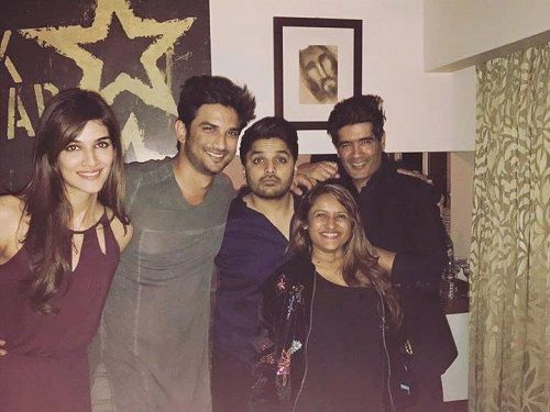 Imtiaz Khatri With Sushant Singh Rajput and Other Celebrities