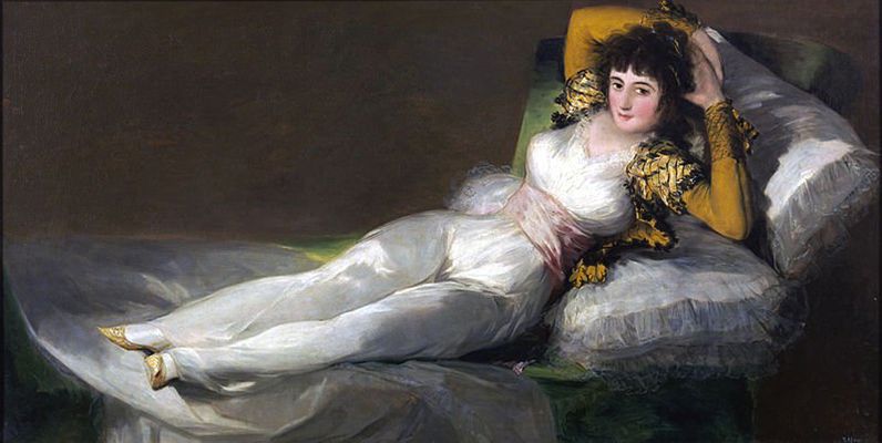 La maja vestida by Francisco Goya