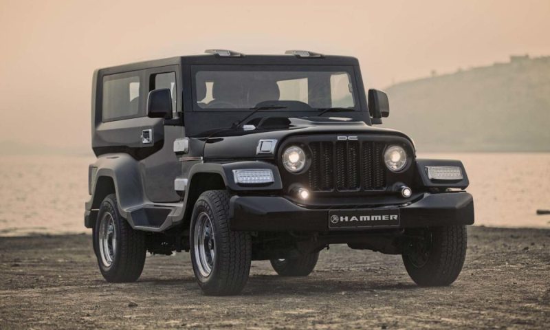 Mahindra Thar modified by Dilip Chhabria's DC Design