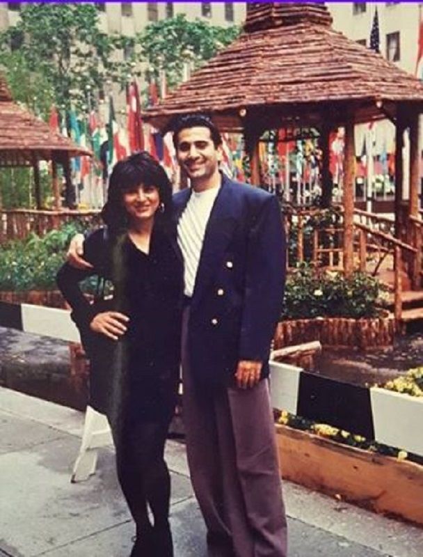 Old Picture of Parmeet Sethi and Archana Puran Singh
