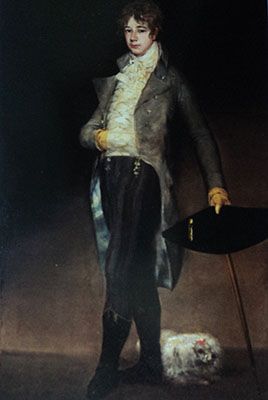 Painting of Francisco Javier de Goya y Bayeu