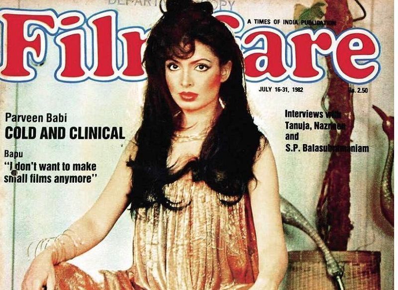 Parveen Babi Featured on a Magazine Cover