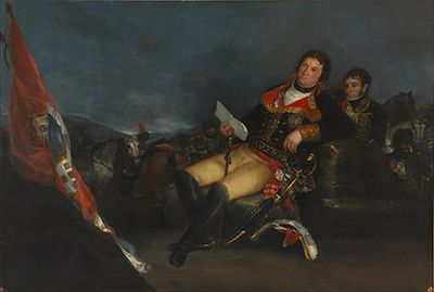 Portrait of Manuel Godoy by Francisco Goya