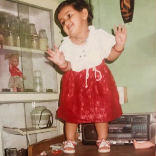 Prachi Tehlan's childhood picture