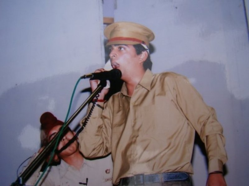 Rahul Dua performing skit