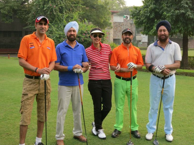 Simar Dugal at Delhi Golf Club