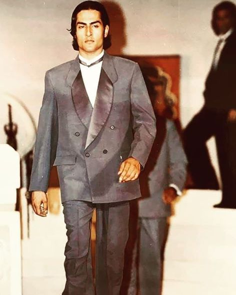 Sudhanshu Pandey in his modelling days
