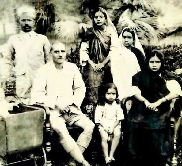 Sudhanshu Pandey's grandparents