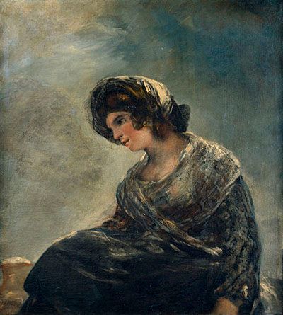 The Milkmaid of Bordeaux by Francisco Goya