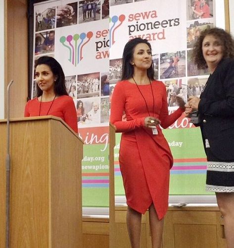 Avina Shah at Sewa Pioneers Awards