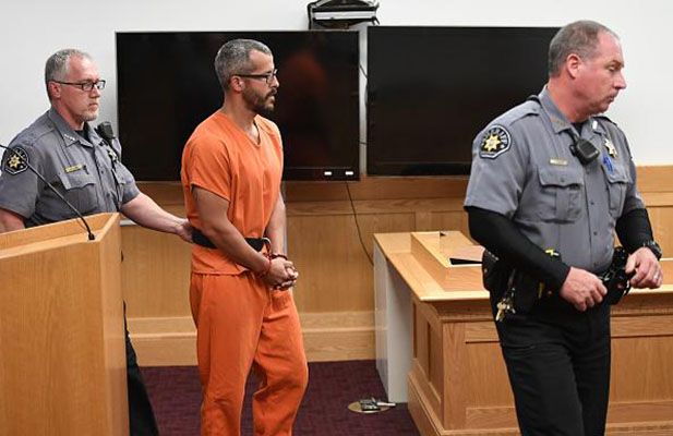 Chris Watts During a Court Hearing
