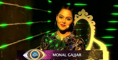 Monal Gajjar in Bigg Boss Telugu 4
