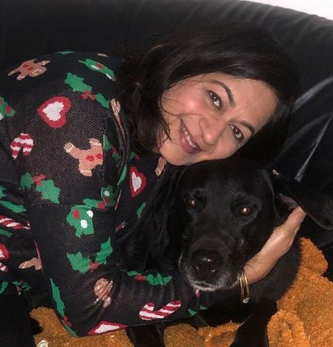 Monisha Patil With Her Pet Dog