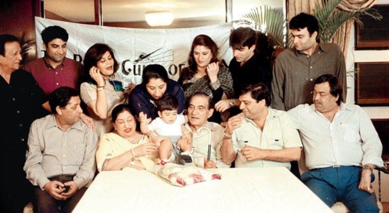 Ravi Chopra with his family