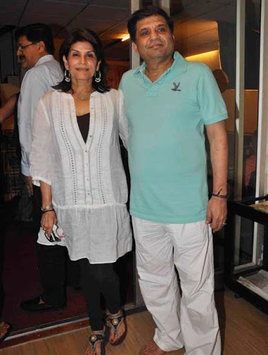 Renu Chopra with her husband, Ravi Chopra